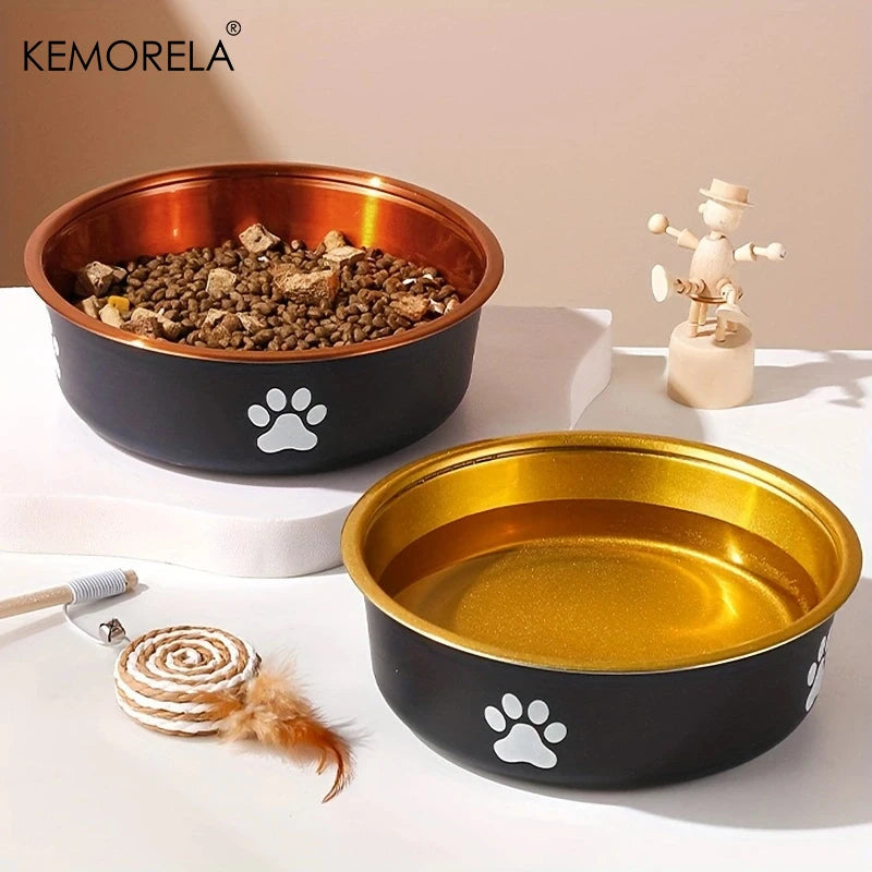 Steel Bowls, Non-Slip