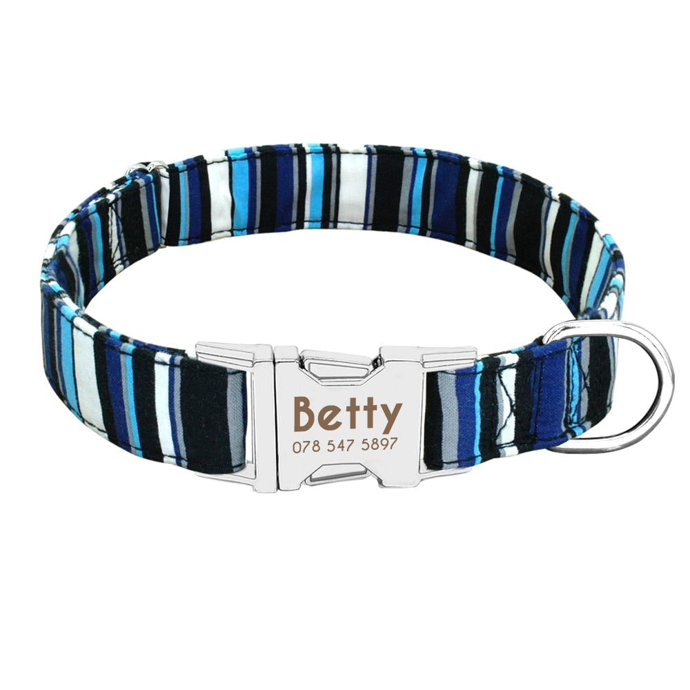 Personalized Nylon Collar