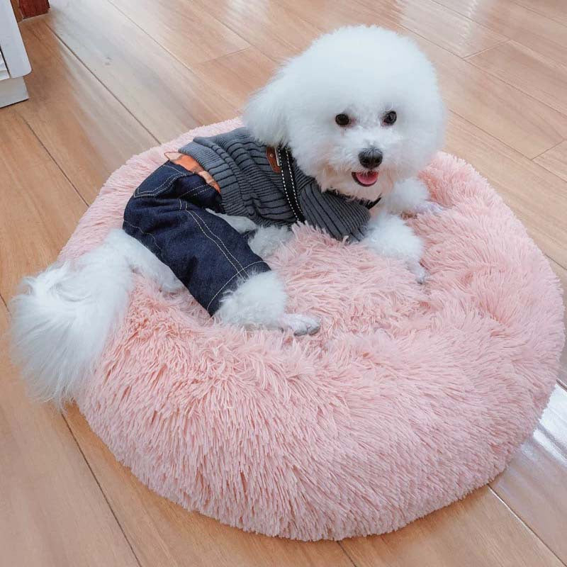 Fluffy Round Bed