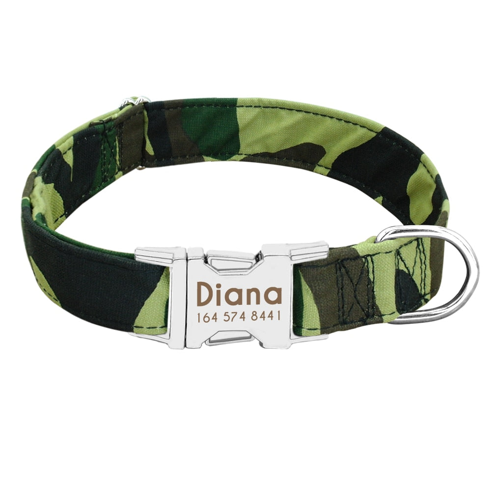 Personalized Nylon Collar