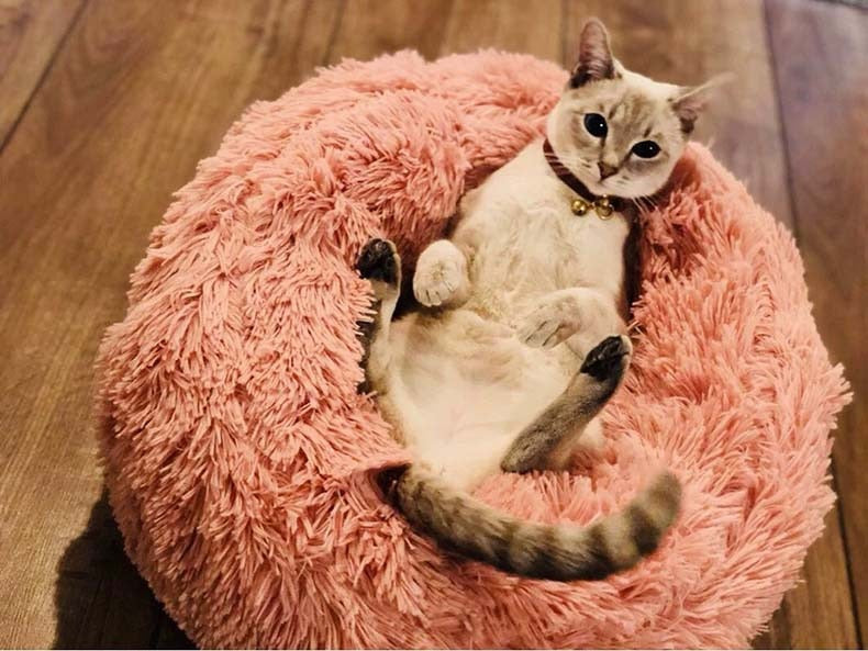 Fluffy Round Bed