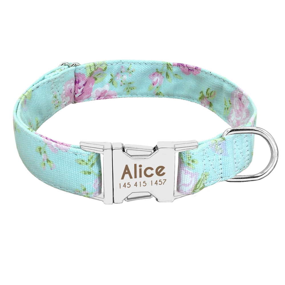 Personalized Nylon Collar