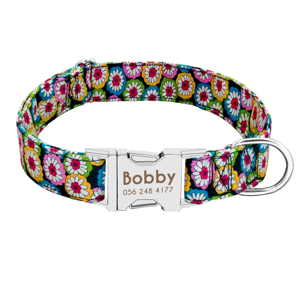 Personalized Nylon Collar