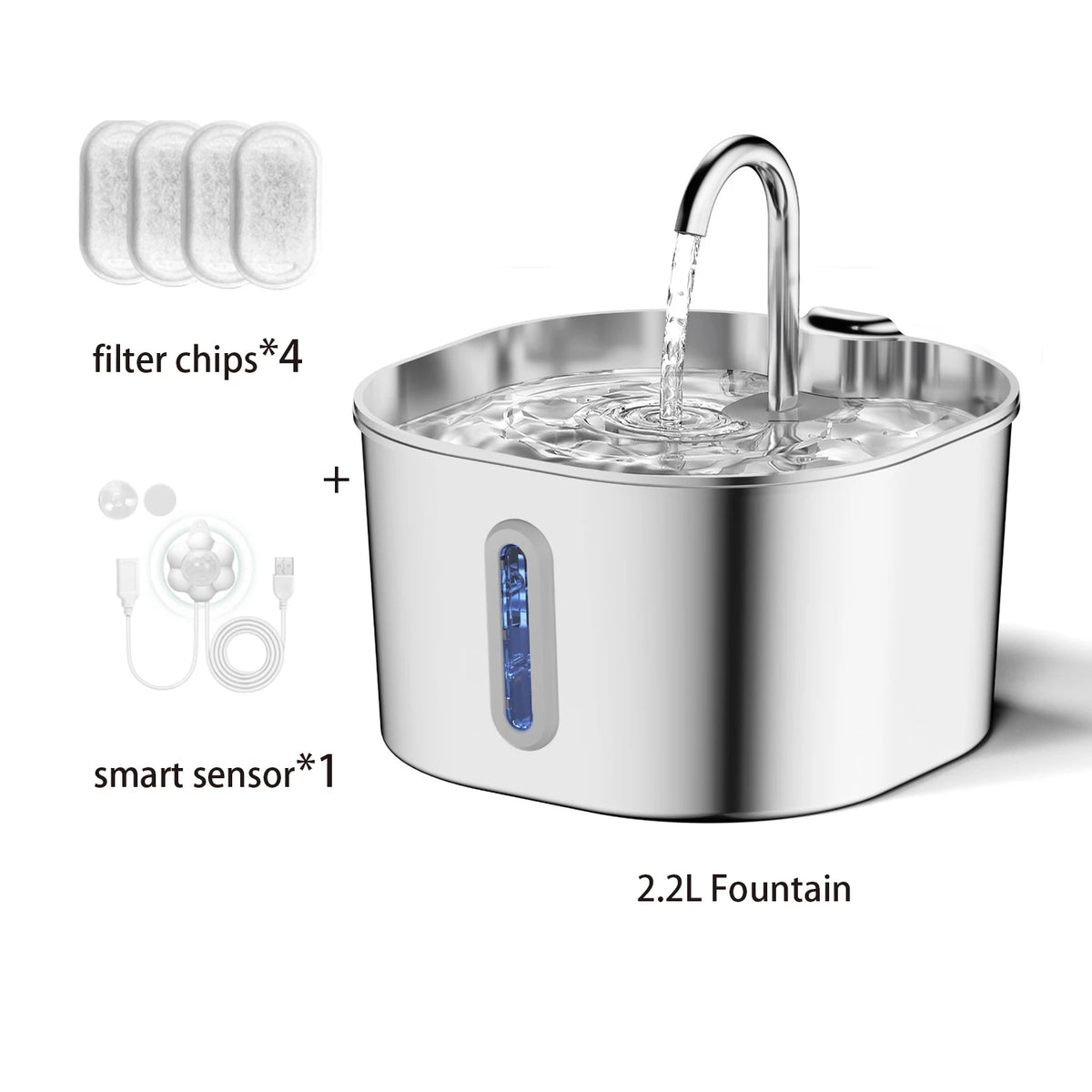 Square Fountain, 2.2L