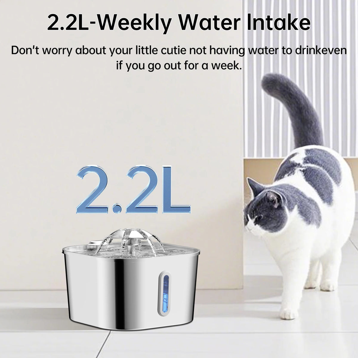 Steel Fountain, 2.2L