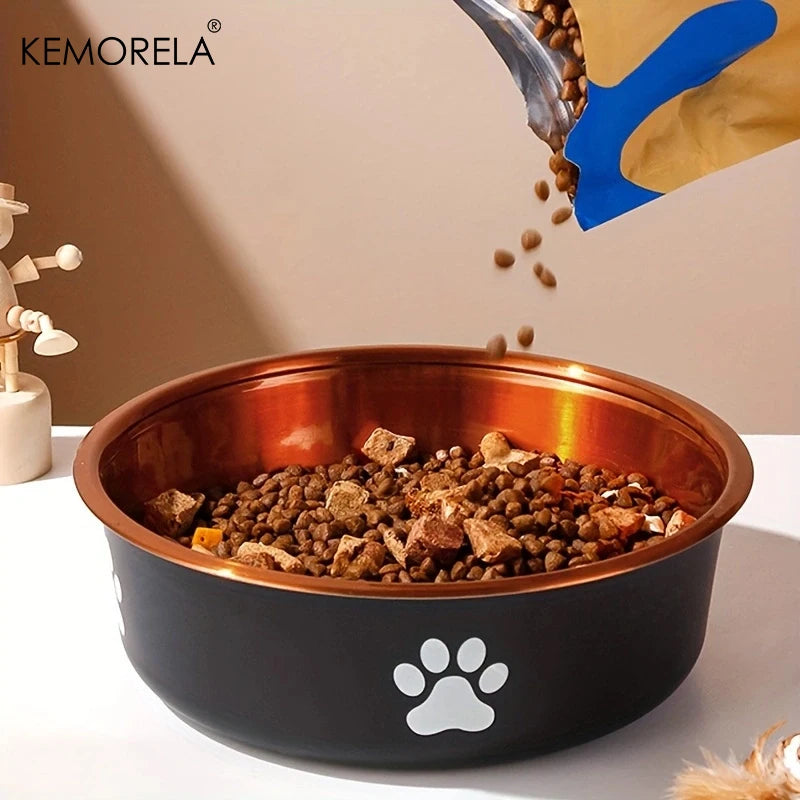 Steel Bowls, Non-Slip