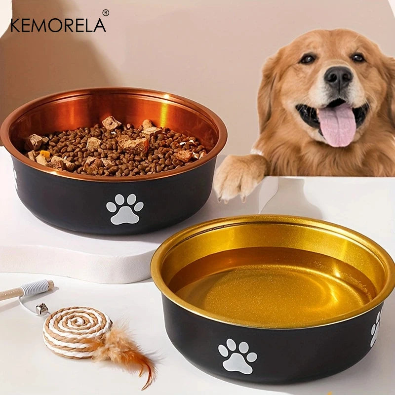 Steel Bowls, Non-Slip