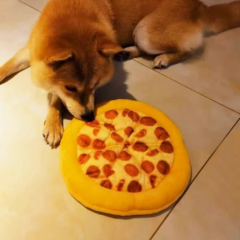 Squeaky Pizza Toy