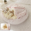 Round Plush Bed